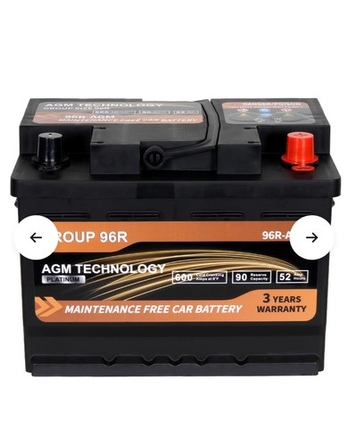 Weize platinum agm battery bci - battery,