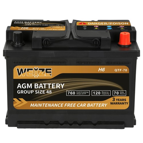 Weize platinum agm - battery, bci