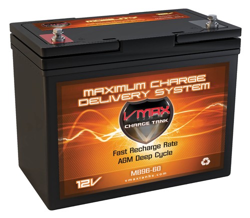 Vmaxmb96 12v 60ah electric - 60ah,