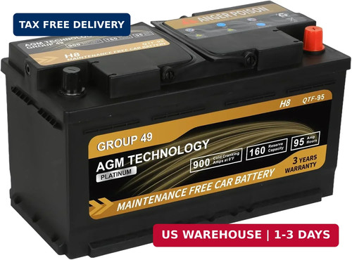 Platinum agm car battery - platinum, group