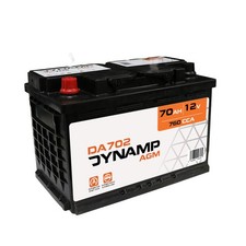 Dynamp DA702 AGM 70Ah 760CCA