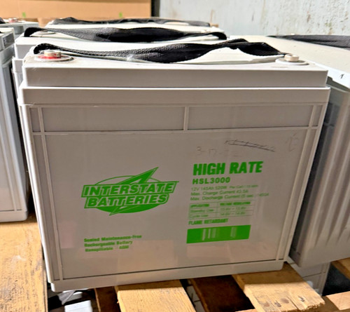 Interstate hsl3000 12v 145ah - interstate,