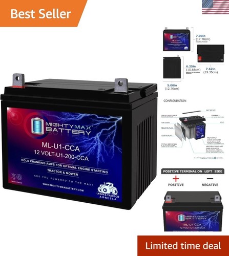 High performance 12v 200 cca - high,
