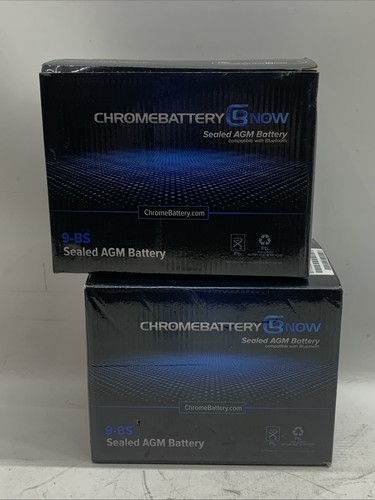 Chrome battery sealed agm - battery,