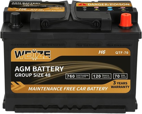 12v 70ah agm battery bci - battery, group