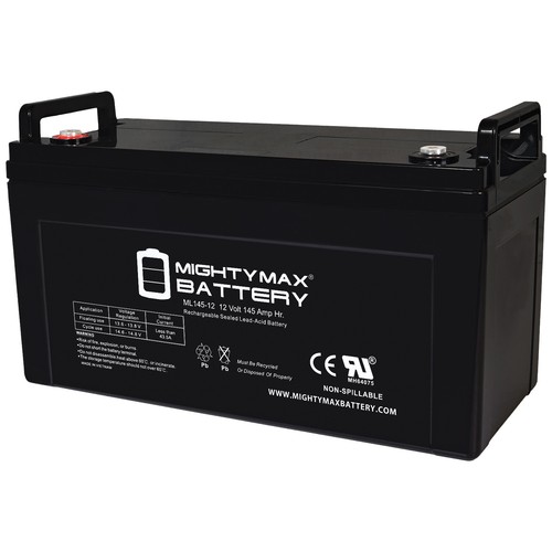 Mighty max 12v 145ah agm - max,