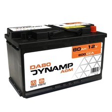 Dynamp DA80 AGM 80Ah 800CCA