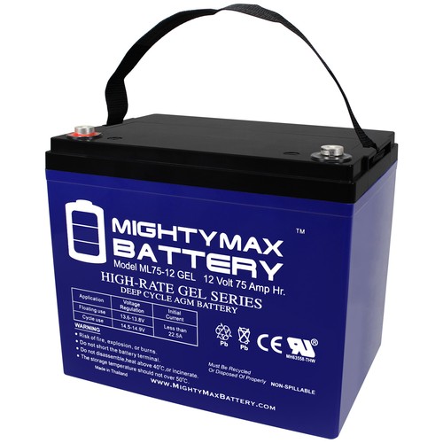 Mighty max 12v 75ah - mighty,