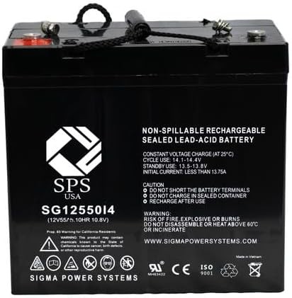 Saruna brand 12v - 12v, 55ah